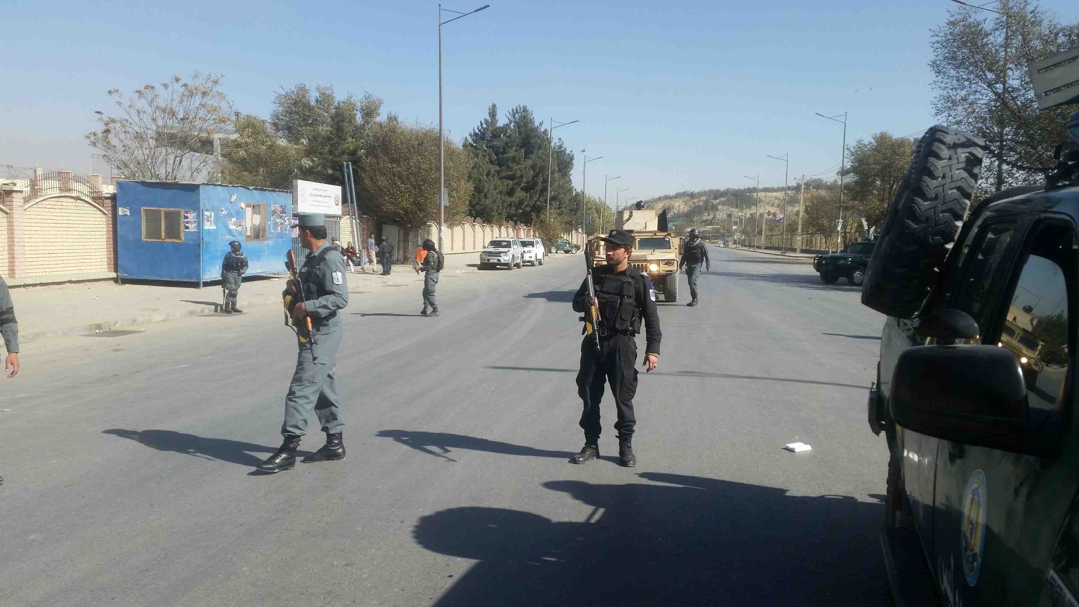 Attaque contre une chaine de television privee en afghanistan