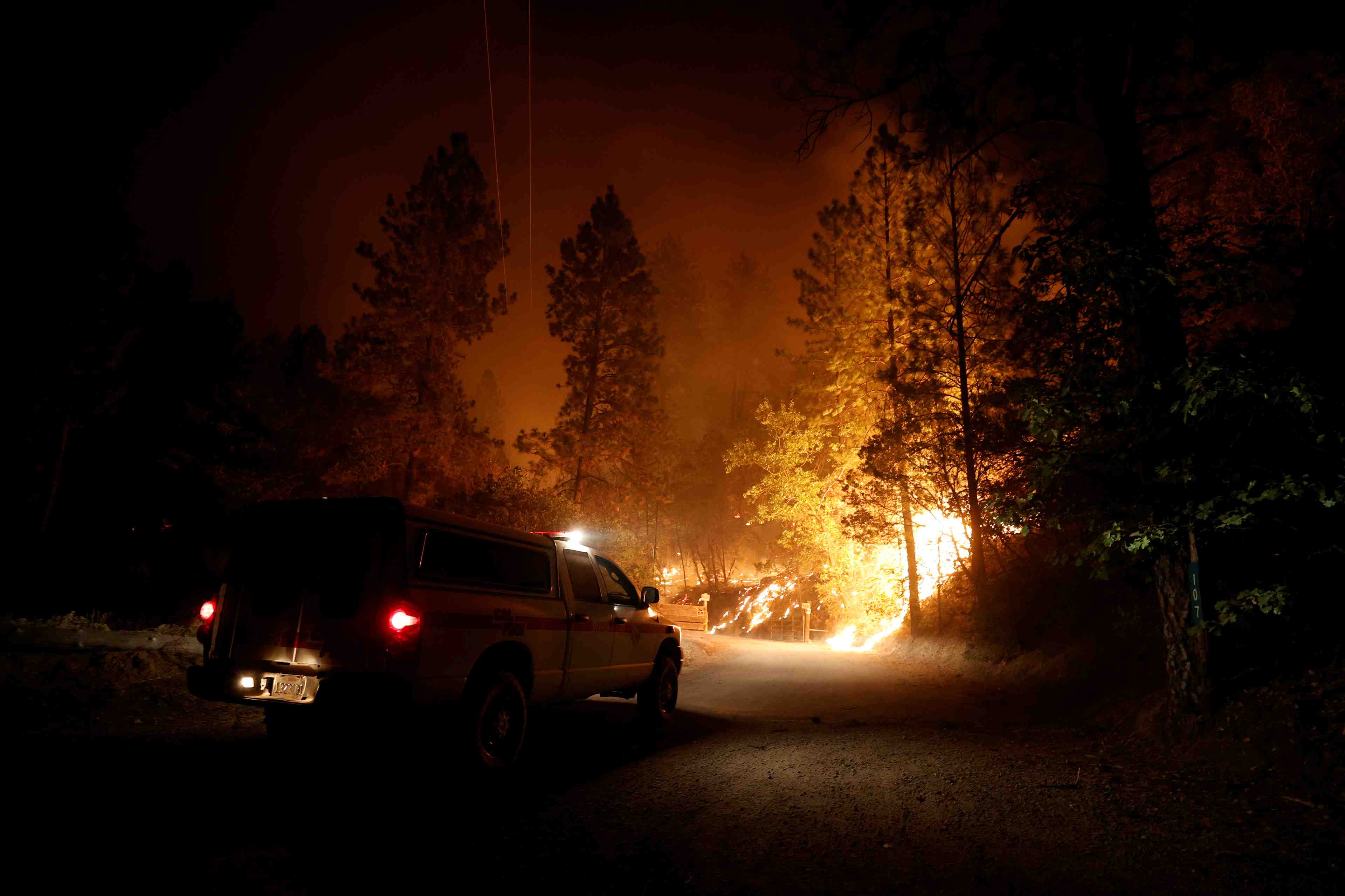 L'ouest americain ravage par des incendies