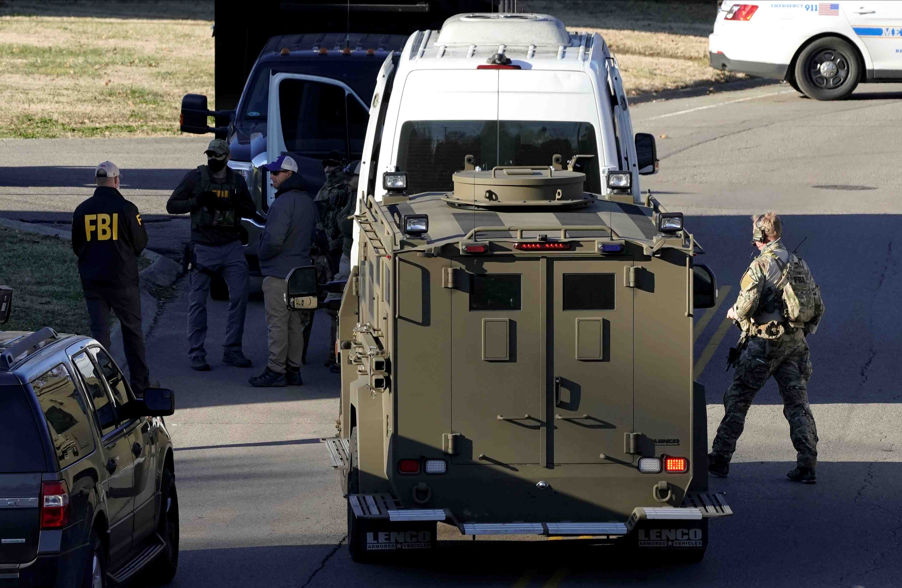 Usa: caravane piegee a nashville, le suspect tue dans l'explosion