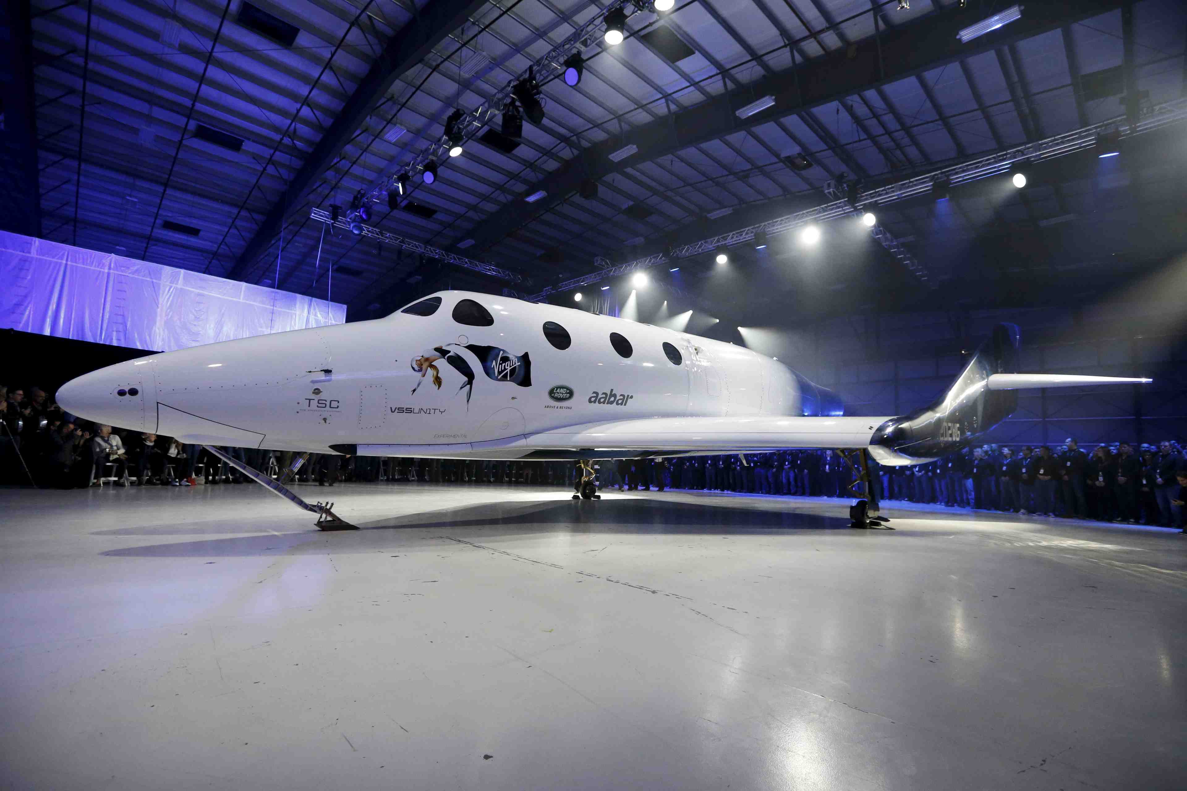Vol d'essai reussi pour l'avion spatial de virgin galactic