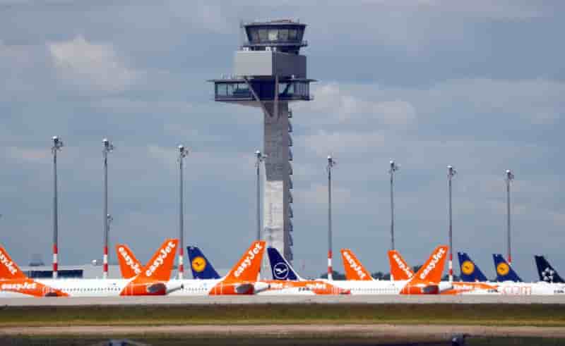 Easyjet prevoit d'exploiter environ 75% de ses liaisons en aout