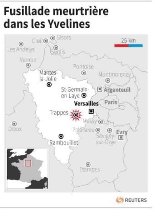 Fusillade meurtriere dans les yvelines