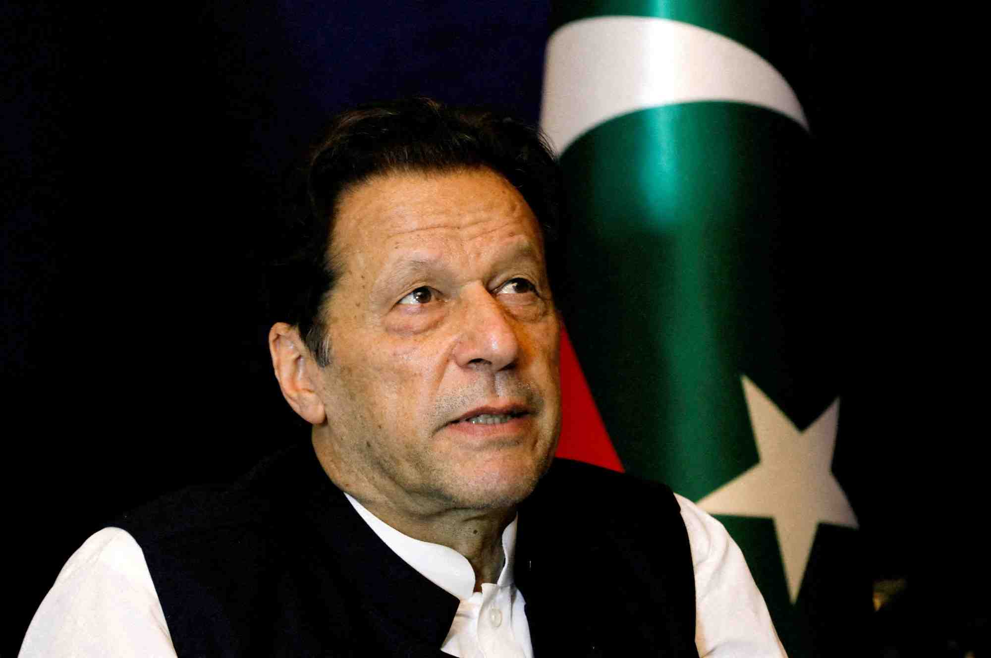 L'ancien premier ministre pakistanais imran khan