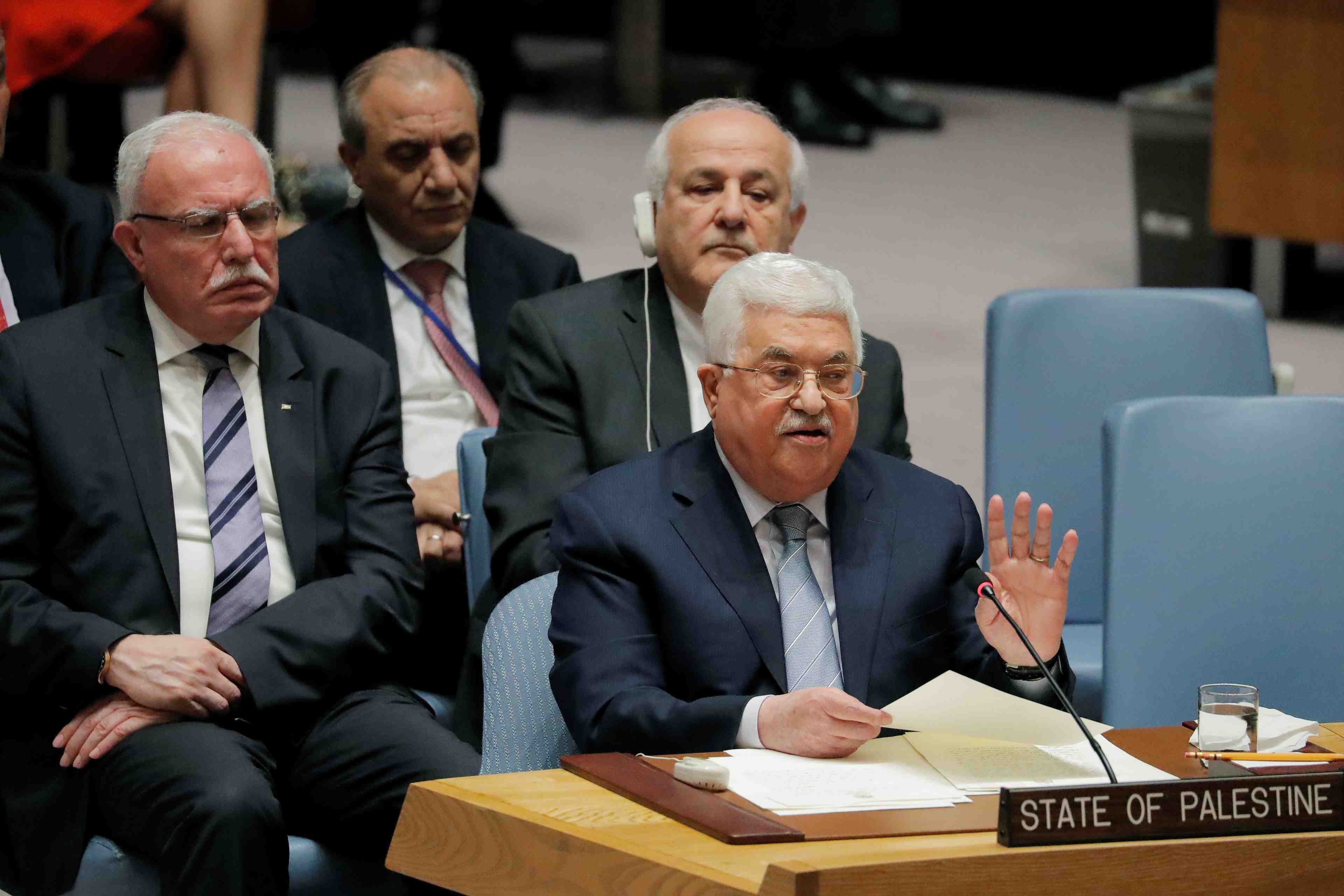 Abbas passe des examens medicaux dans un hopital us