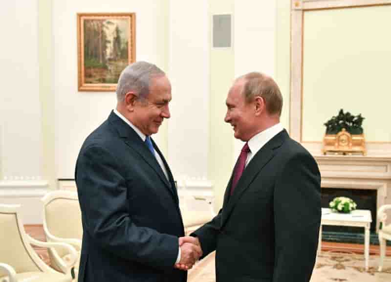 Netanyahu demande a poutine de faire partir les iraniens de syrie