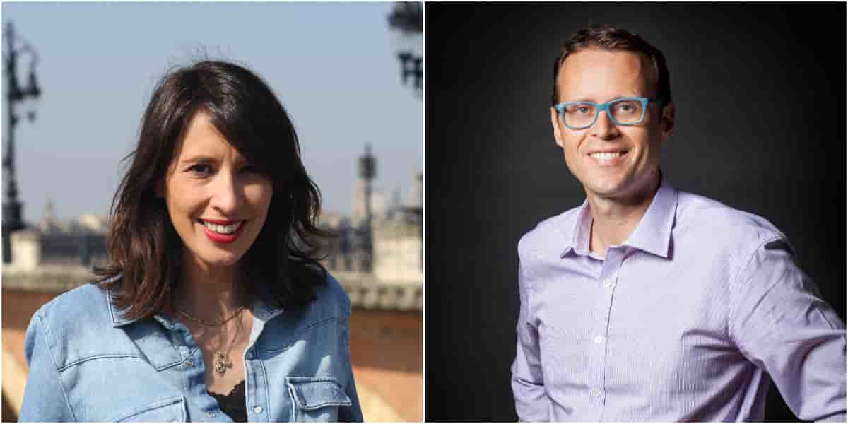 Tiffany Tinperman, cofondatrice de Trésoria, et Matthieu Bacquin, CEO de Self&Innov