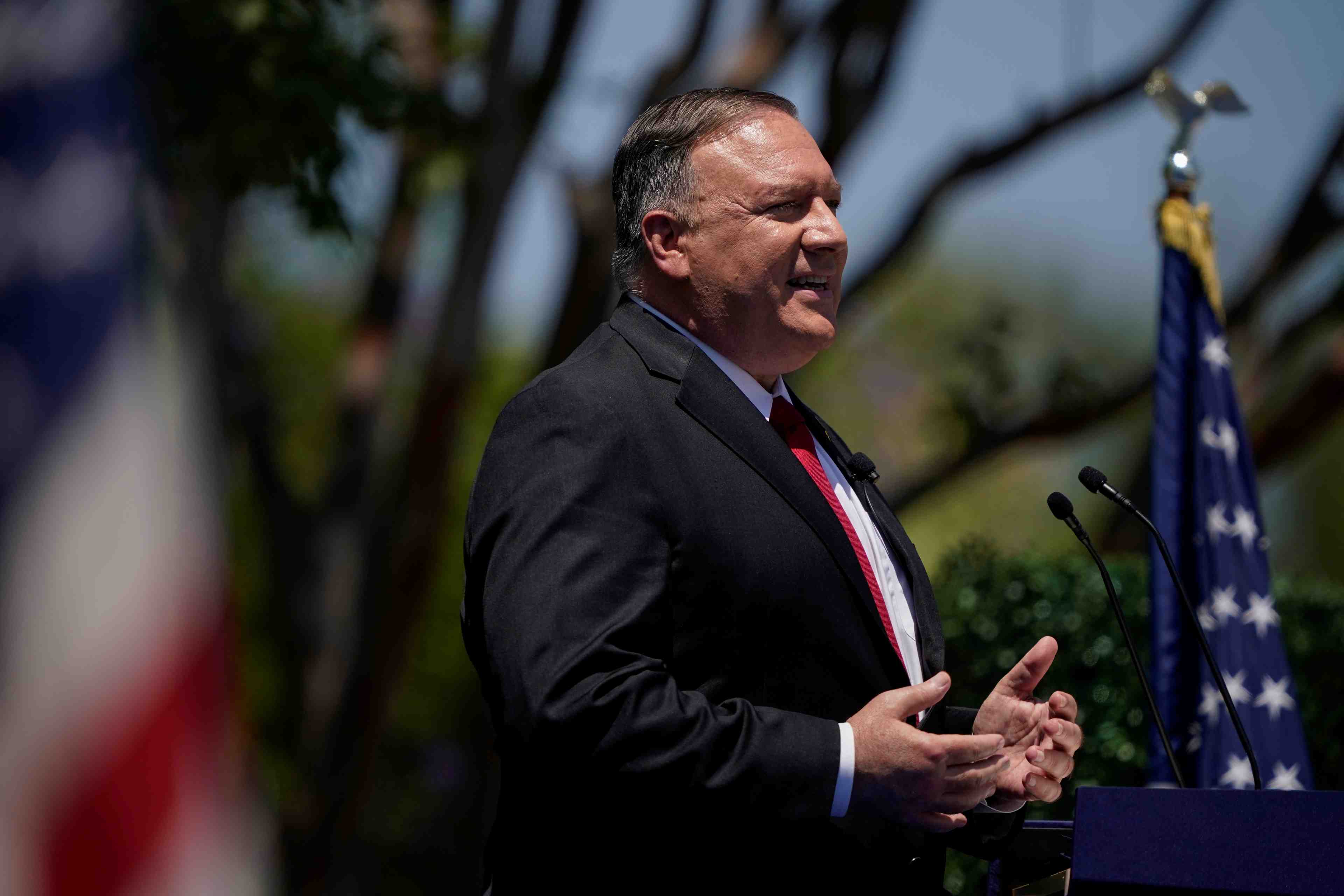 Pompeo prone une approche plus ferme a l'egard du "frankenstein" chinois