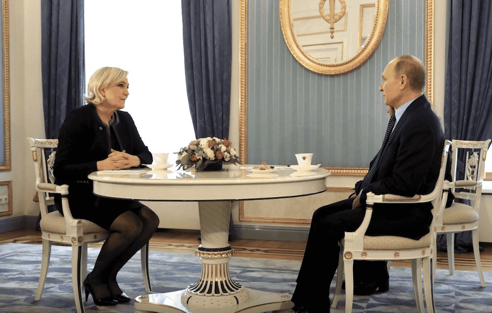 le pen poutine