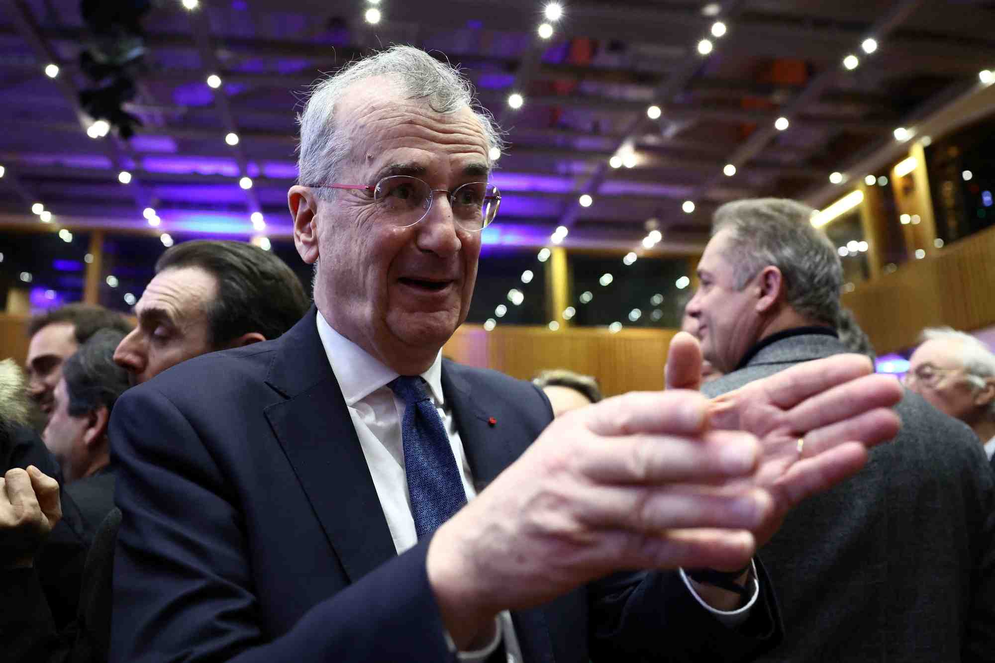 Francois villeroy de galhau, gouverneur de la banque de france