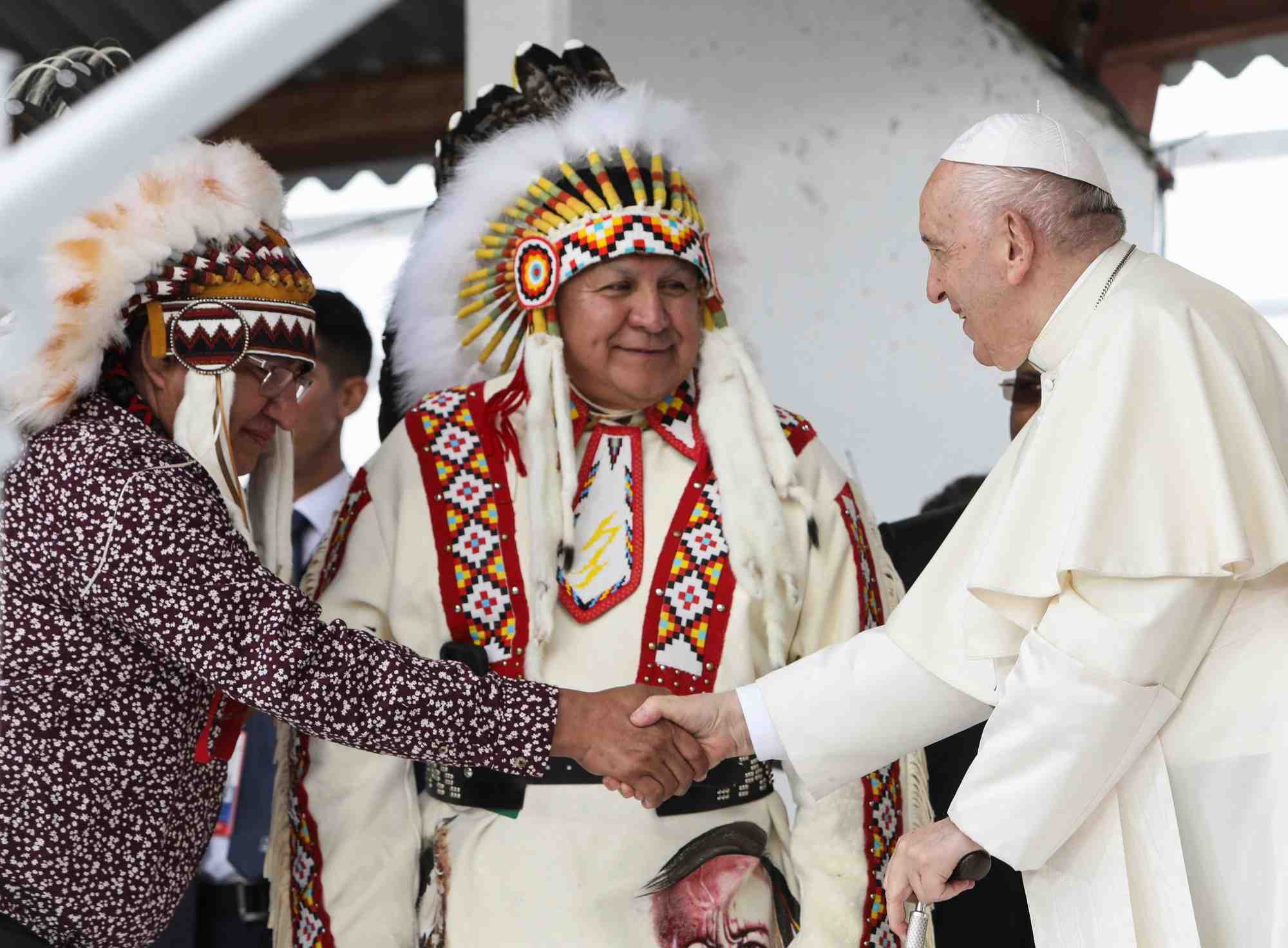 Canada: le pape presente des excuses au peuples autochtones