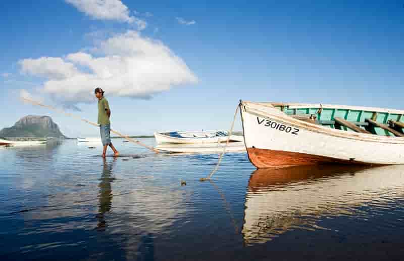 L'Île Maurice, dans l'Océan Indien