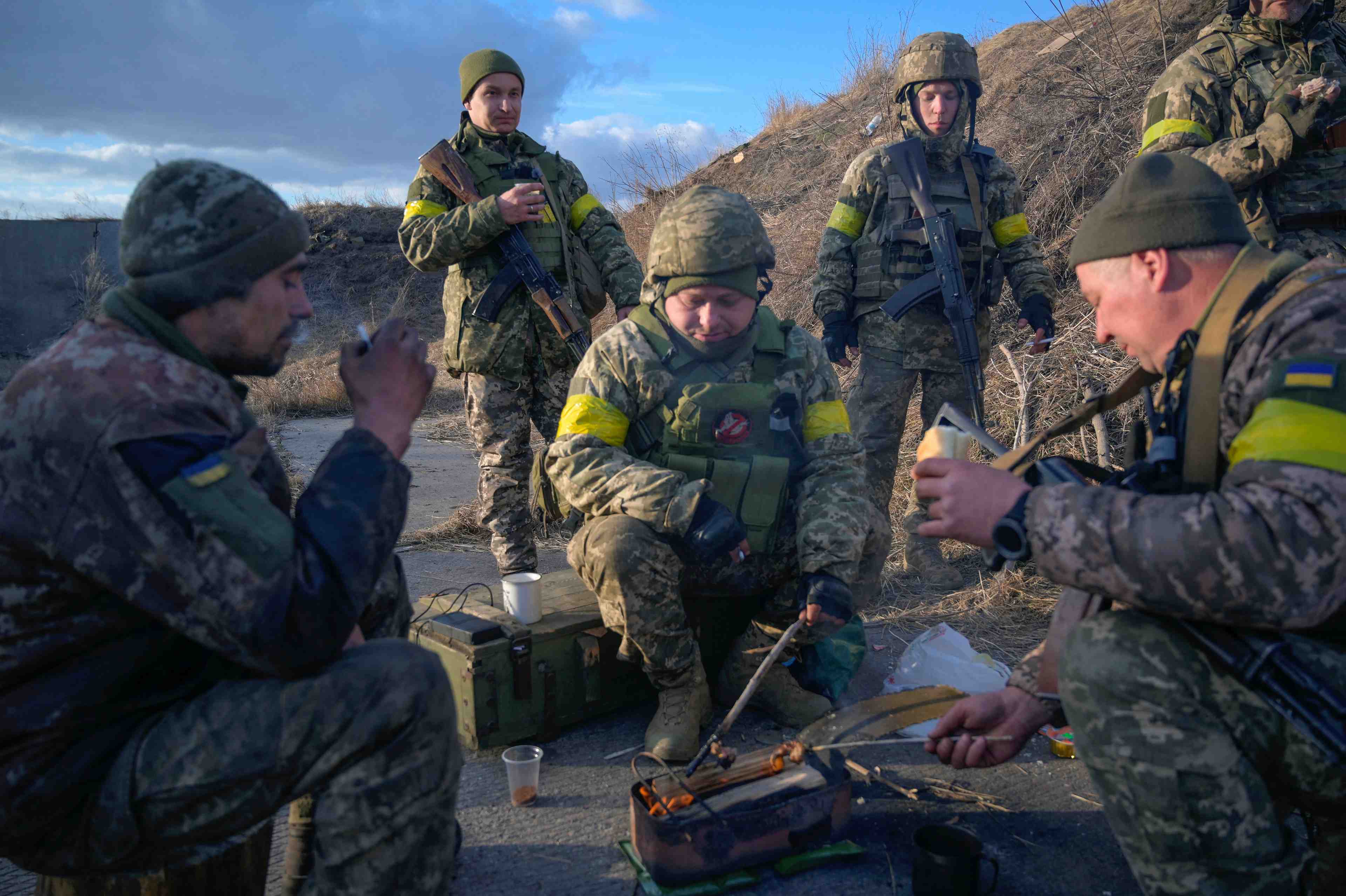 La russie face a une resistance "determinee" des ukrainiens, dit un responsable us