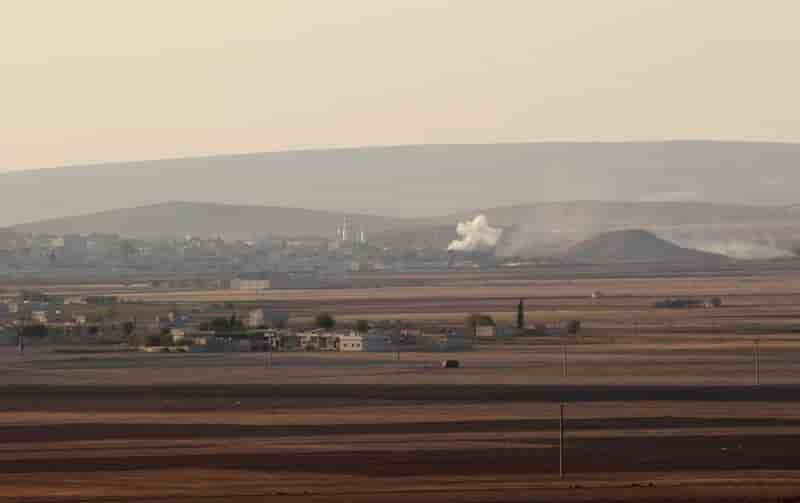 Les djihadistes de l'Etat islamique reculent à Kobani en Syrie
