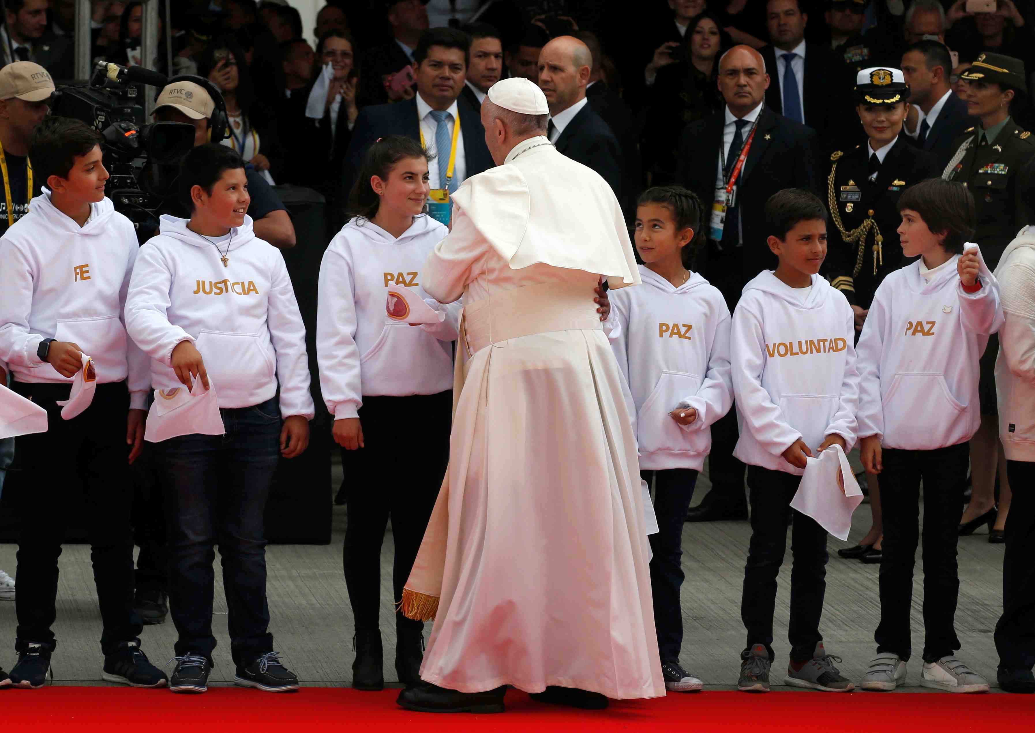 Le pape en colombie pour promouvoir la reconciliation