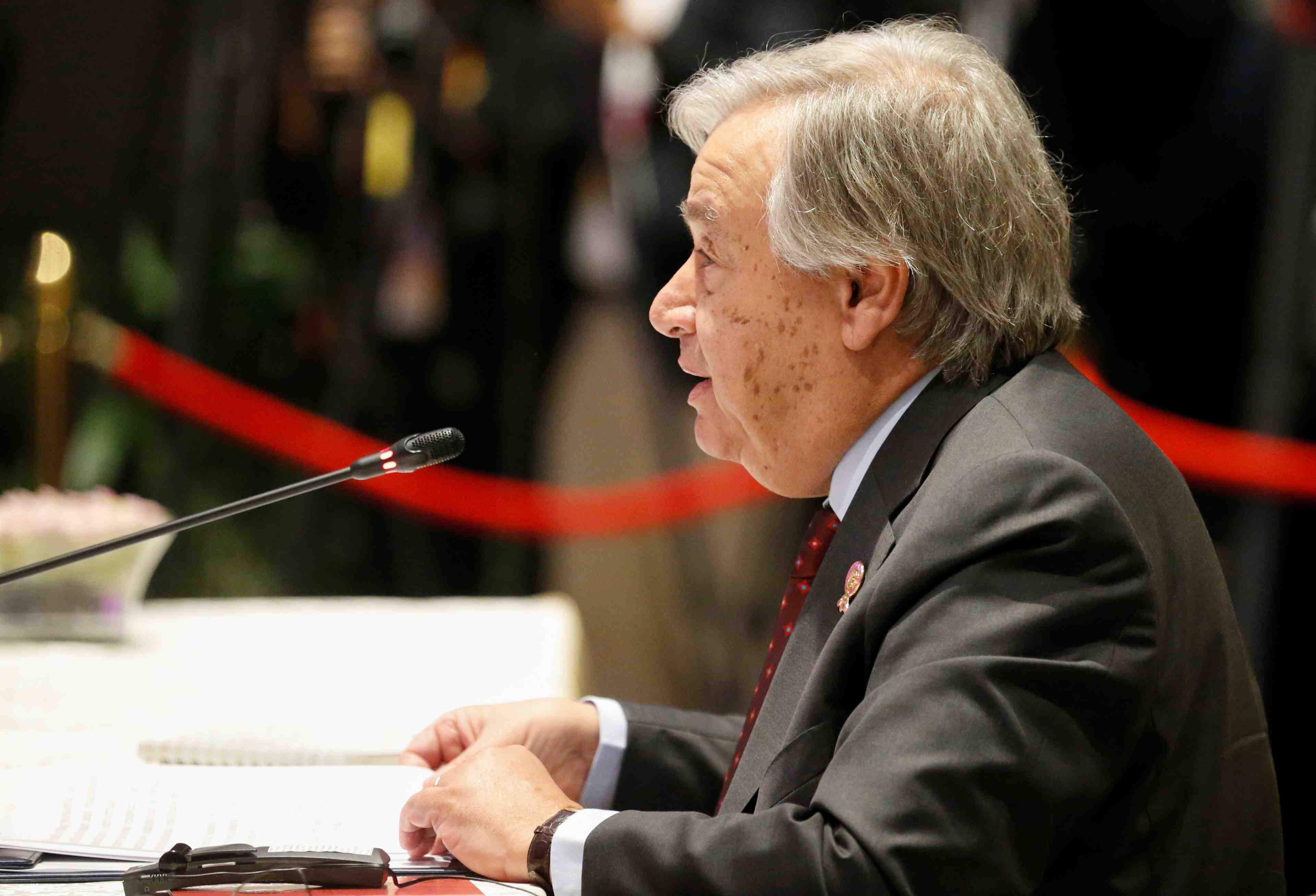Le sort des djihadistes etrangers releve d'une responsabilite collective, dit guterres
