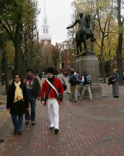 Découverte à Boston d'une boîte enterrée par Paul Revere en 1795