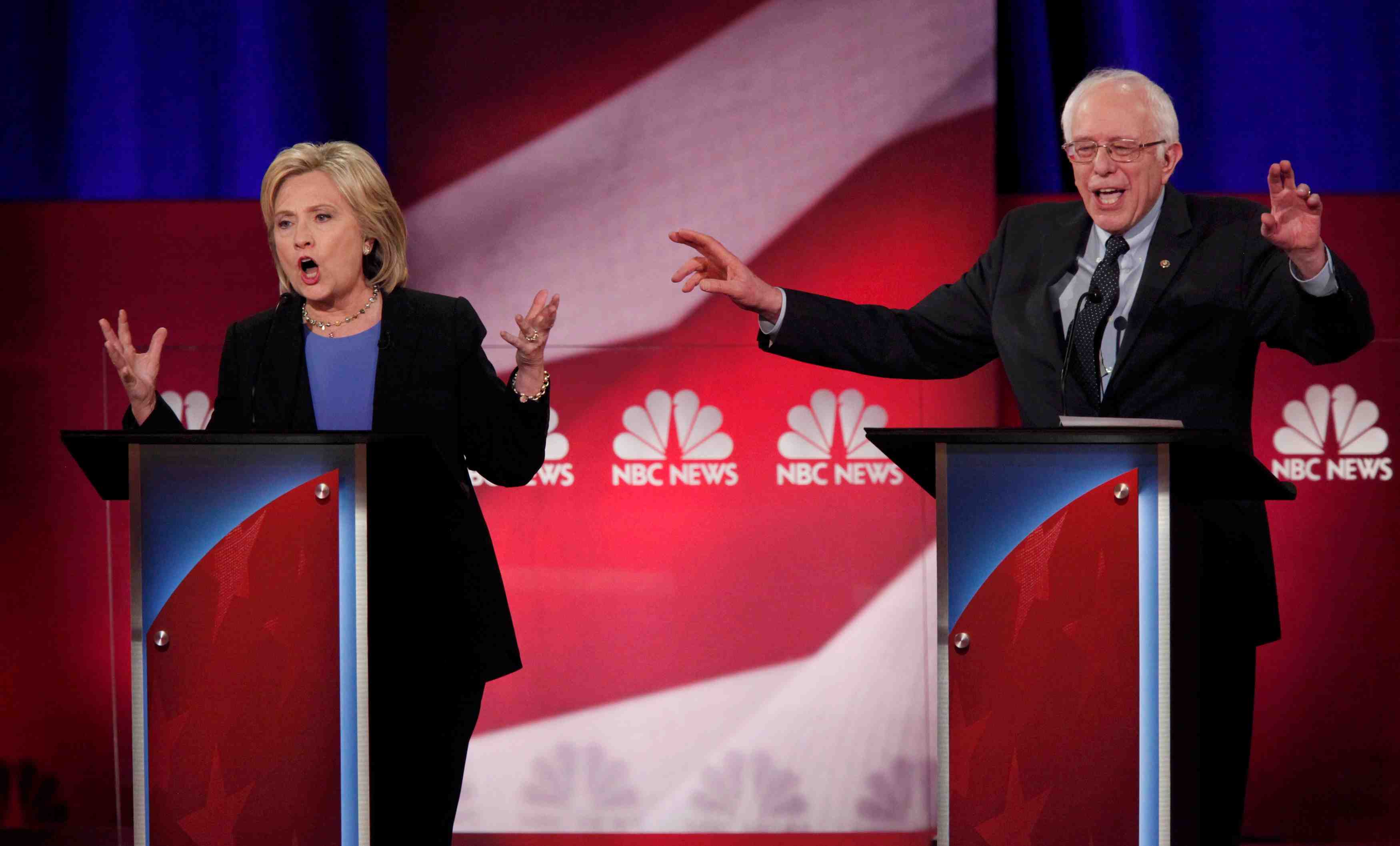 Ultime debat entre hillary clinton et bernie sanders en vue de la primaire democrate