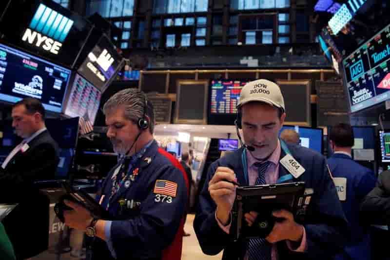 La bourse de new york fini en petite baisse