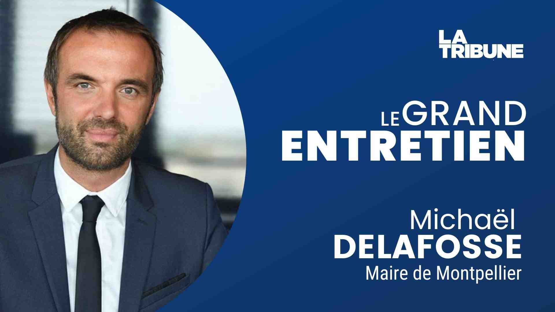 Michaël Delafosse, maire de Montpellier