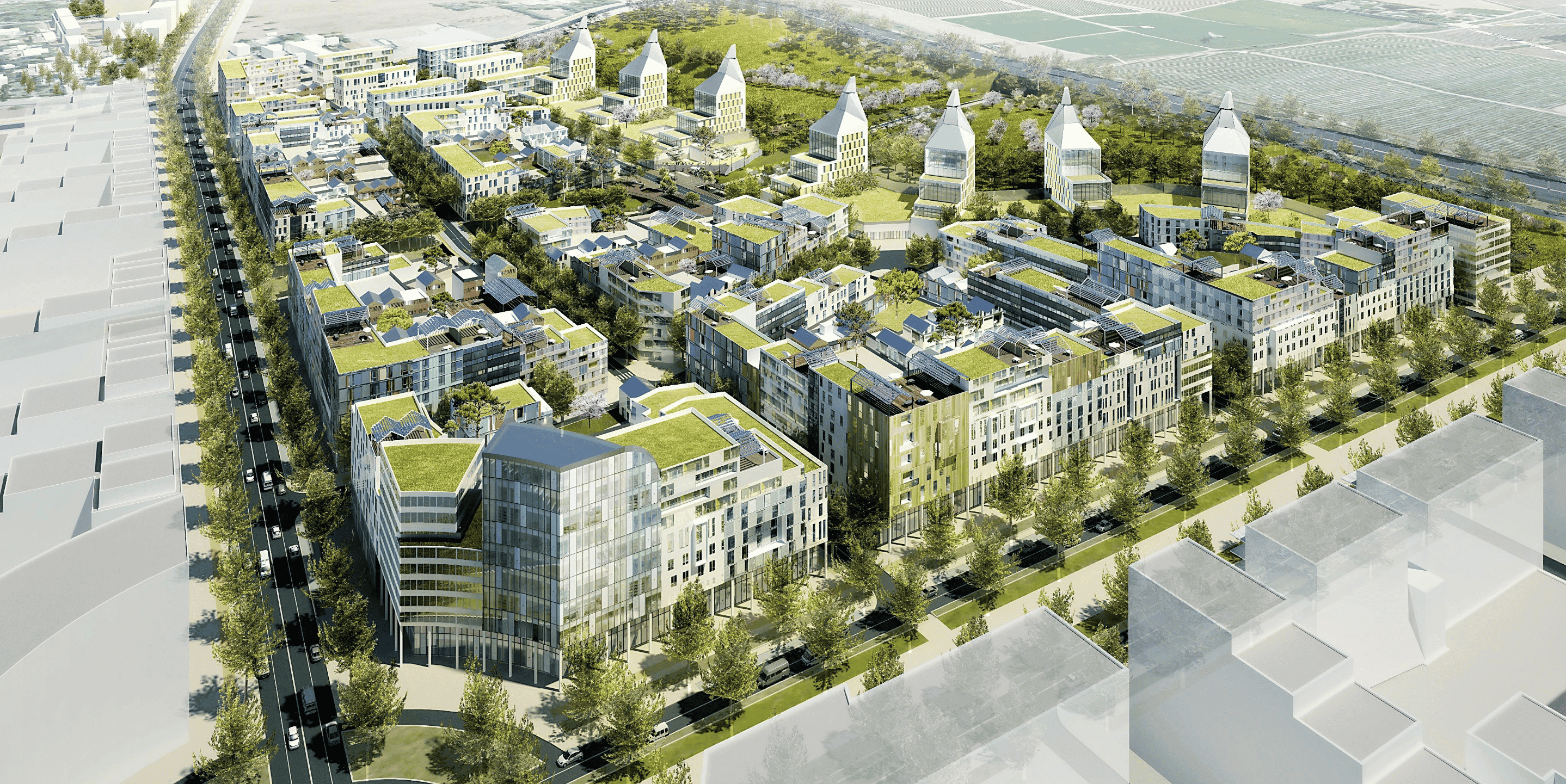Quartier Eurêka à Montpellier