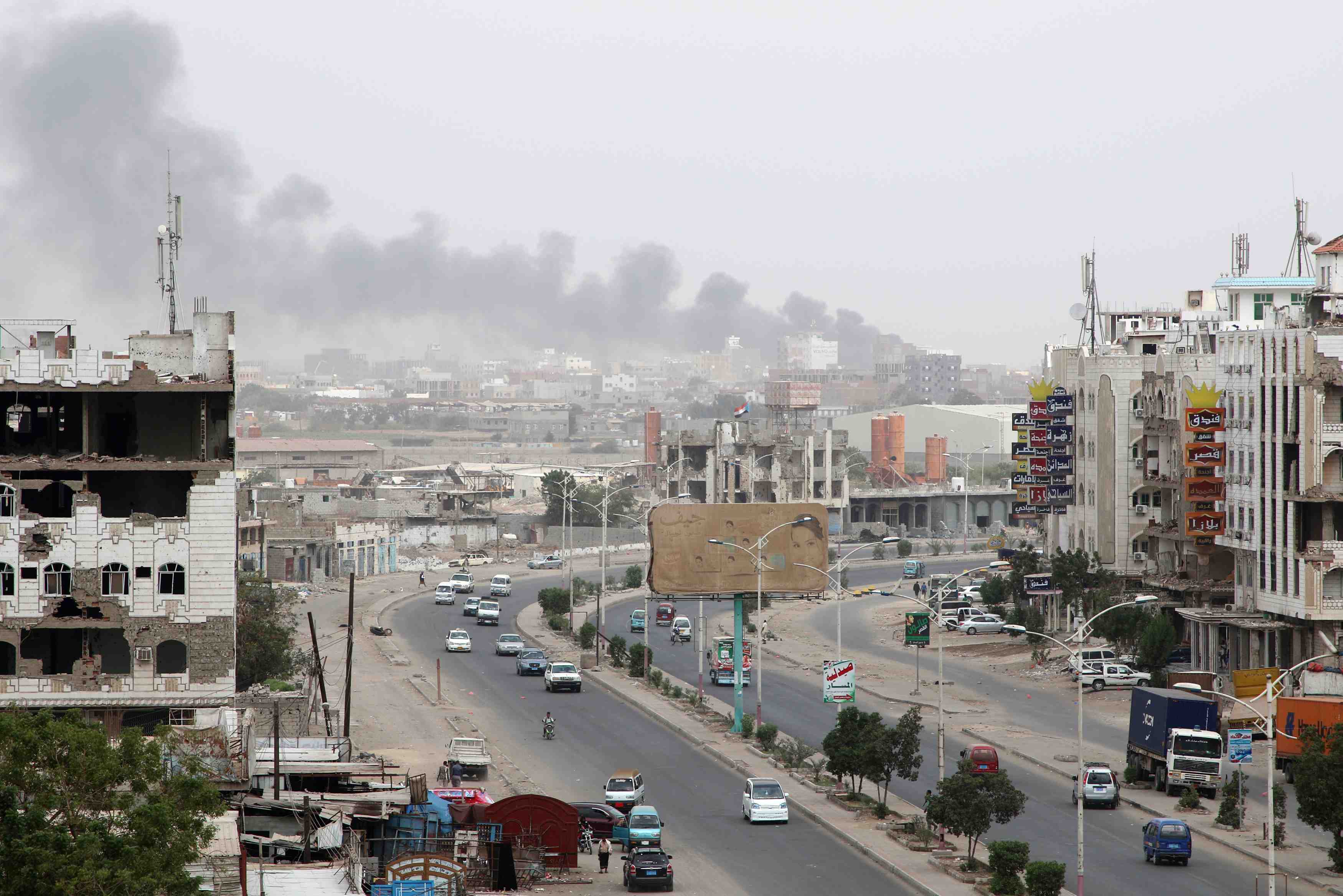 Retour au calme a aden apres trois jours de combats