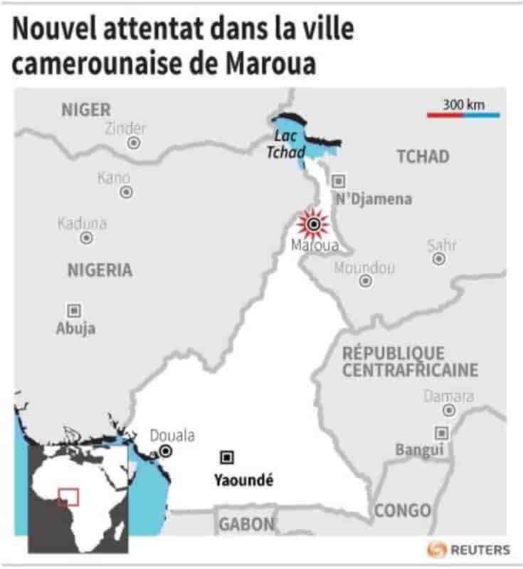 Nouvel attentat dans la ville camerounaise de maroua