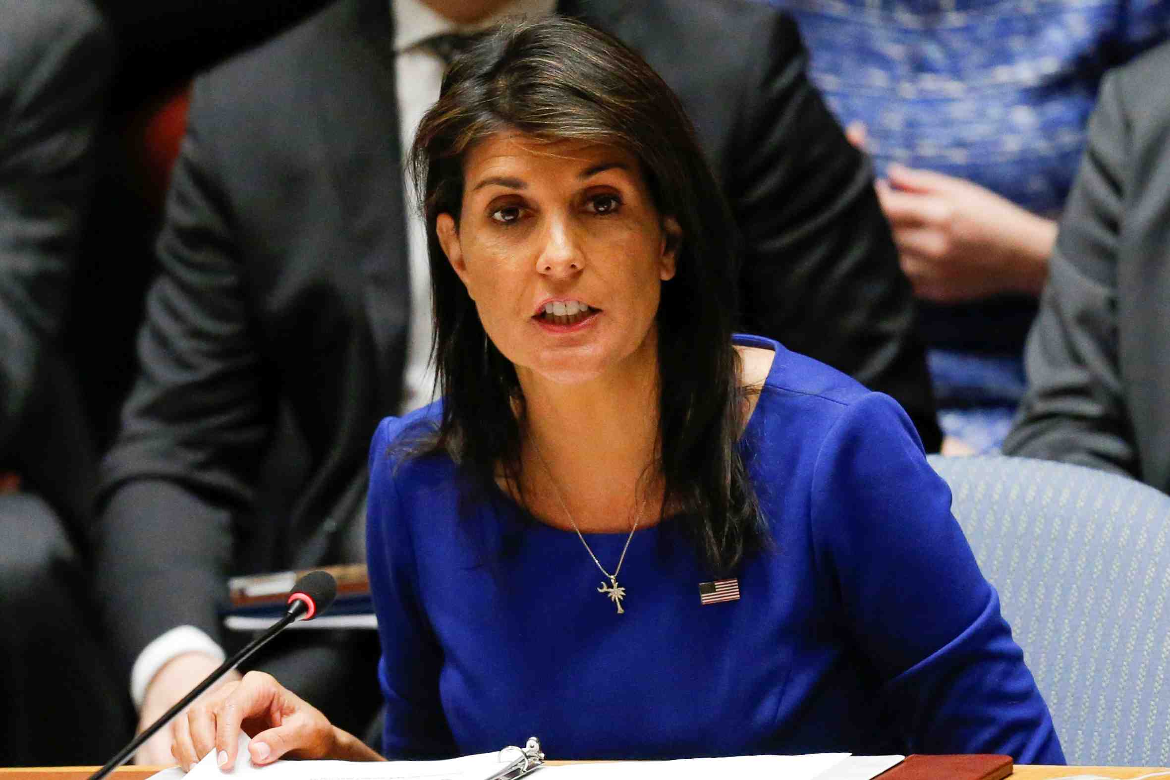 Nikki haley qualifie de "parfaite" sa relations avec donald trump