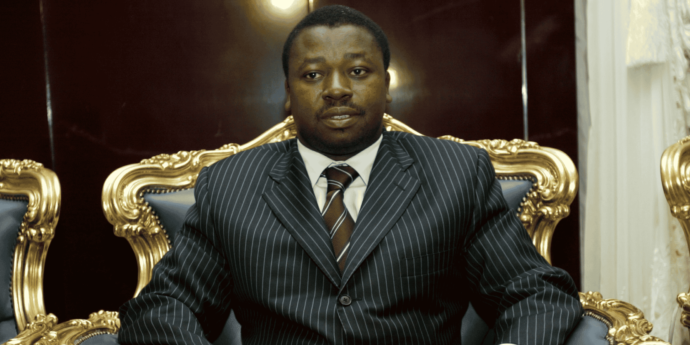 Faure Gnassingbé Togo Président trône