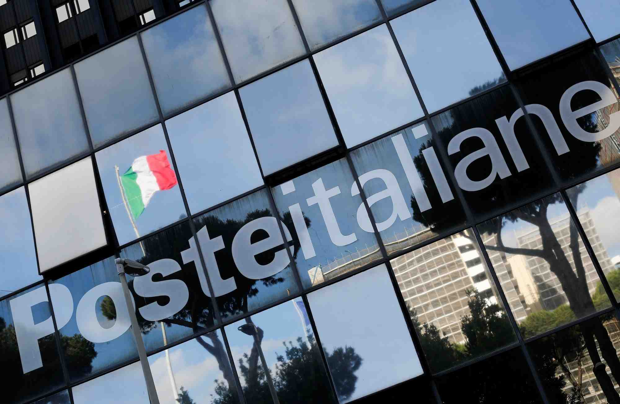 Le siege de poste italiane, a rome