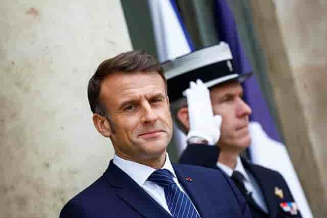 Le président de la République Emmanuel Macron.