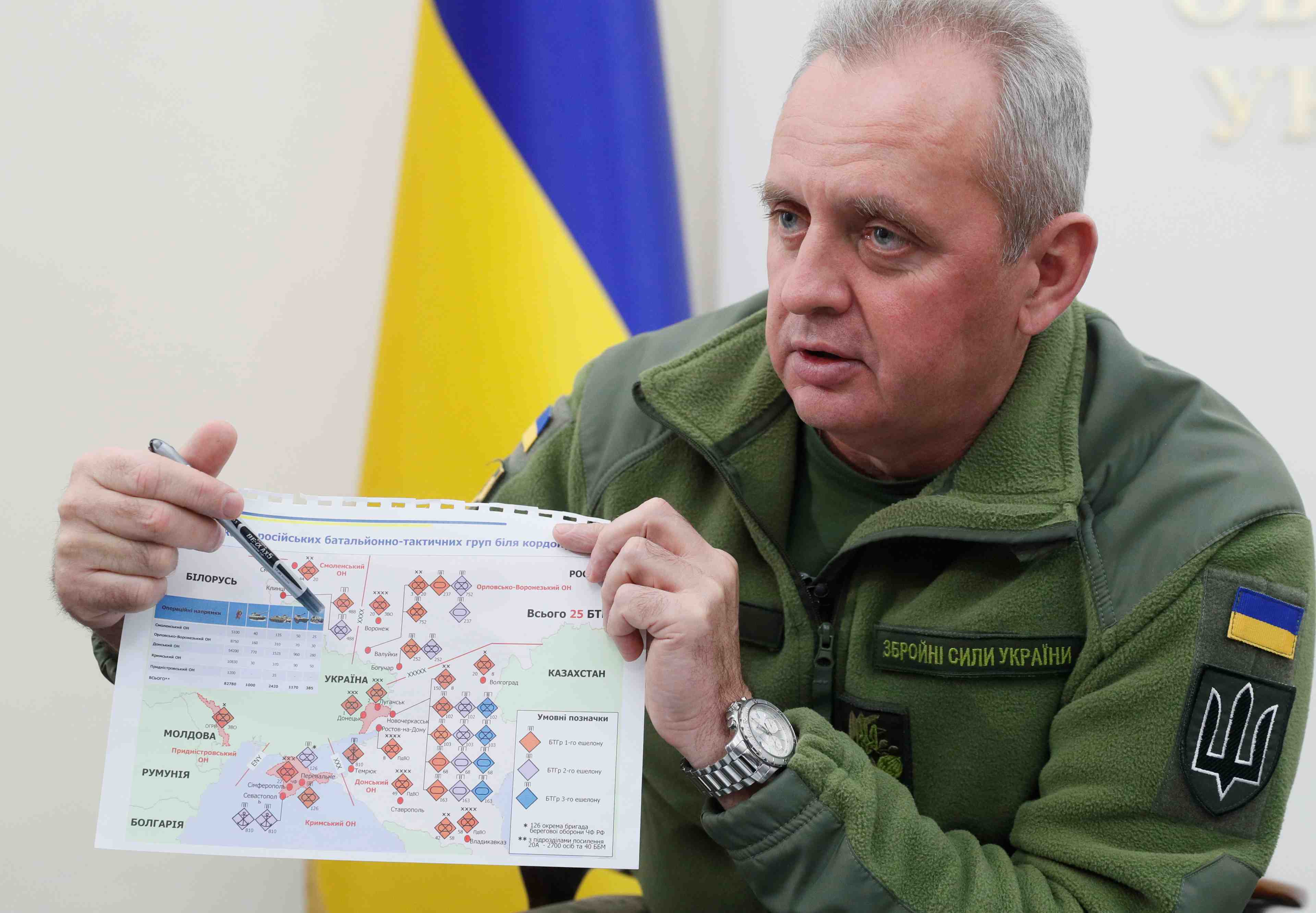 Des renforts russes deployes a la frontiere ukrainienne, selon kiev