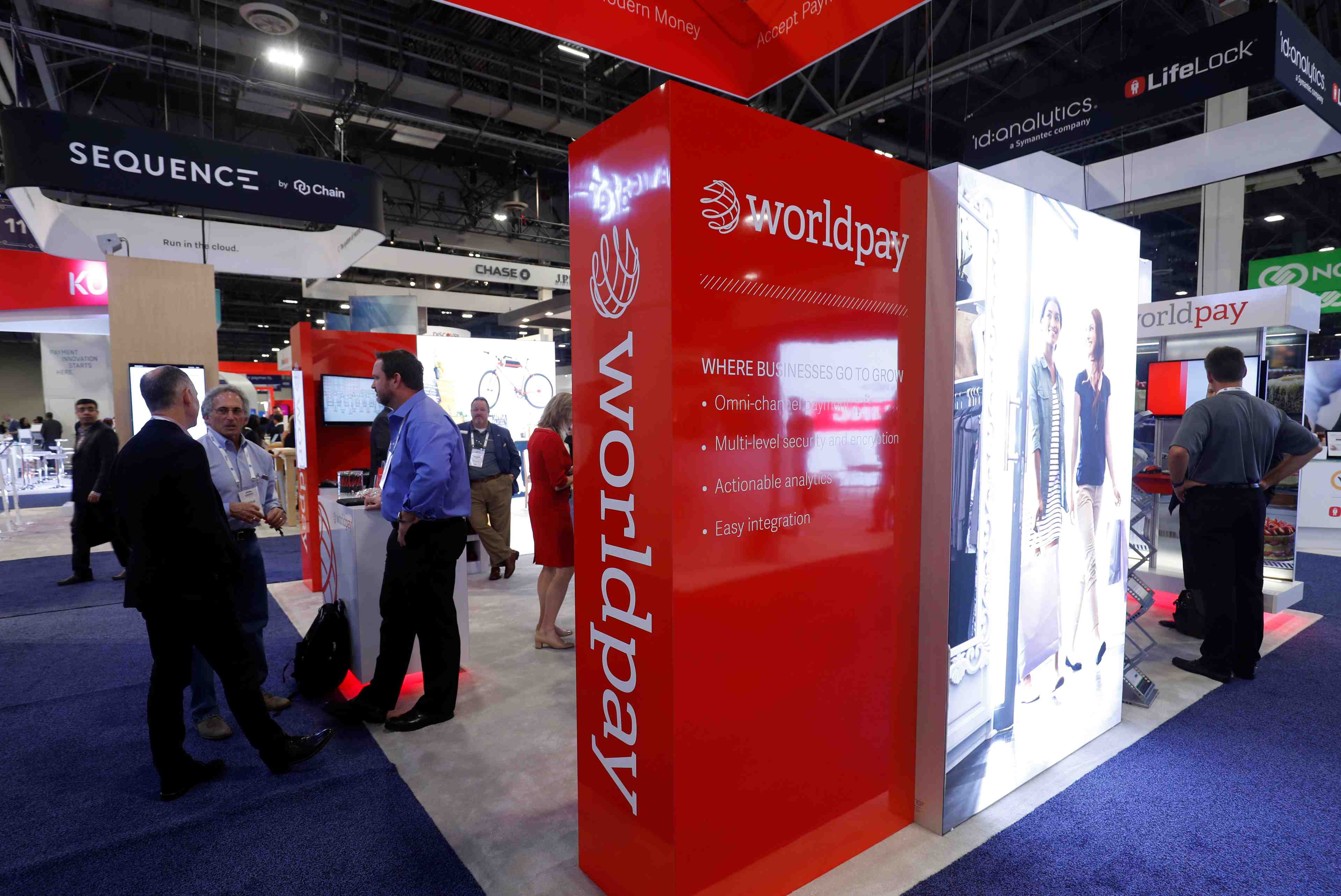 L'ue autorise le rachat de worldpay par fis pour 35 milliards de dollars