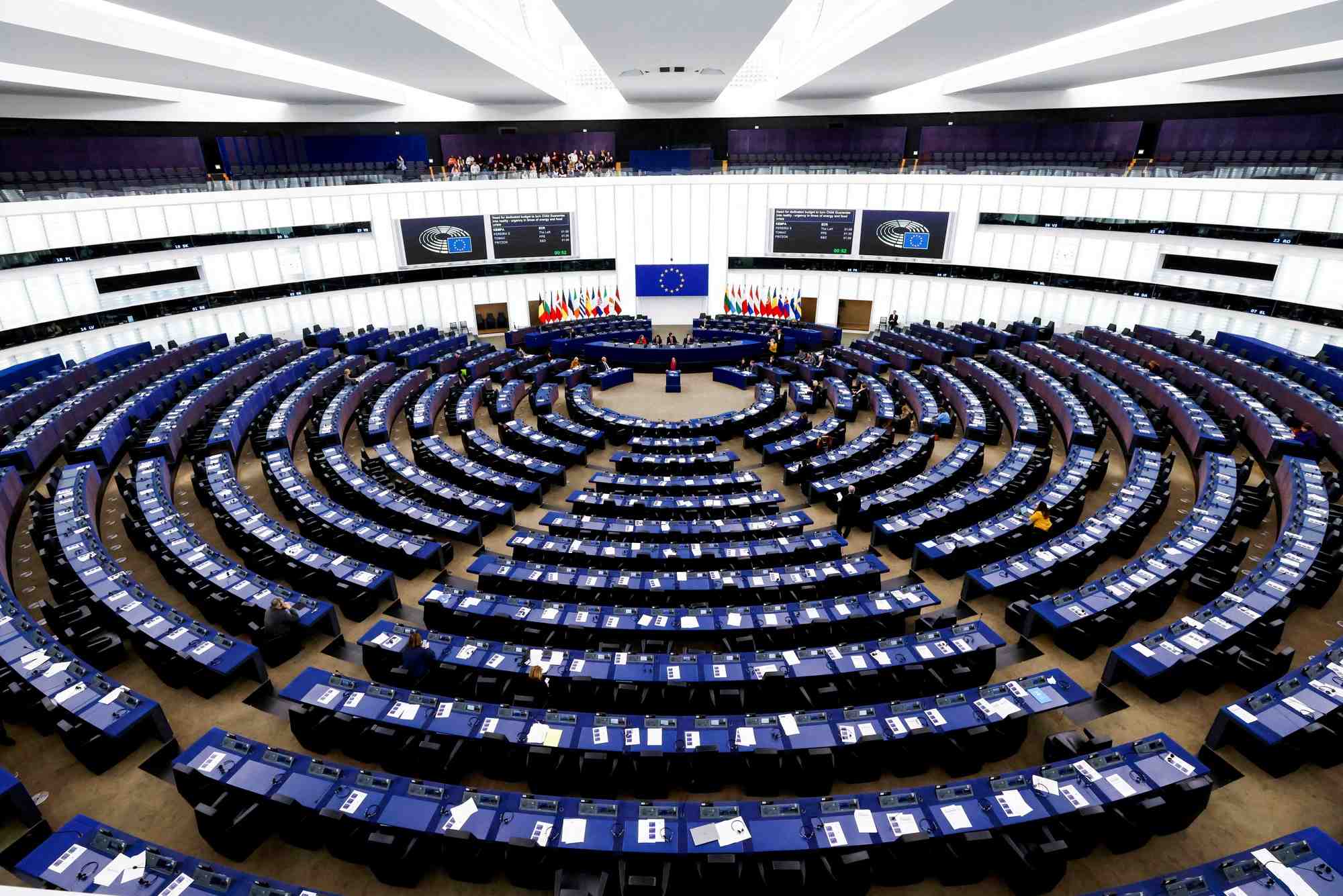 Le parlement europeen a strasbourg, france
