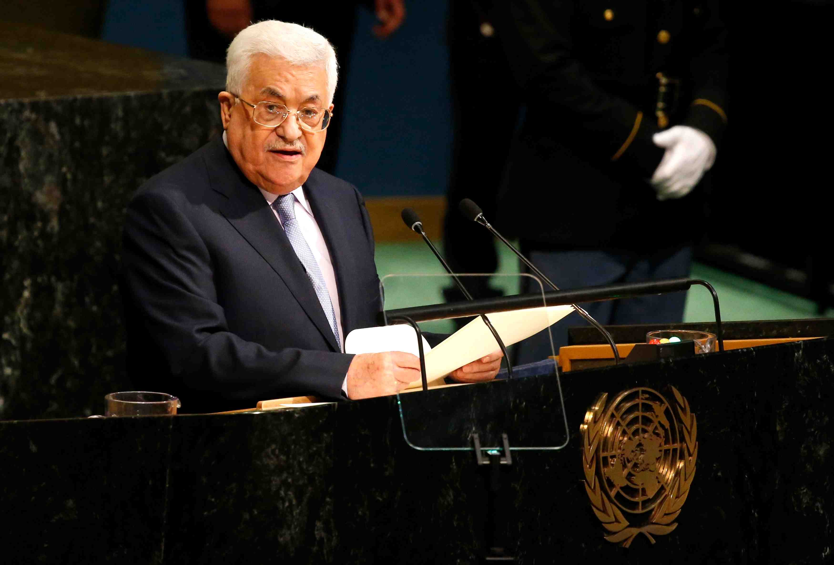 Abbas veut la fin de "l'occupation" israelienne dans un delai donne