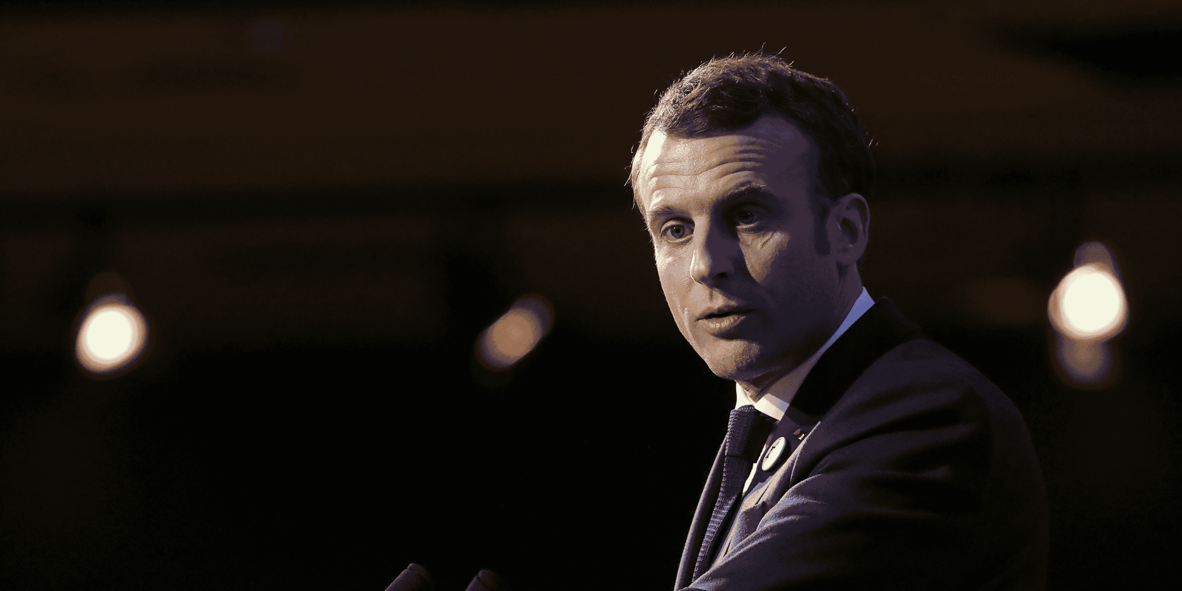 Macron recule de trois points dans le barometre ifop