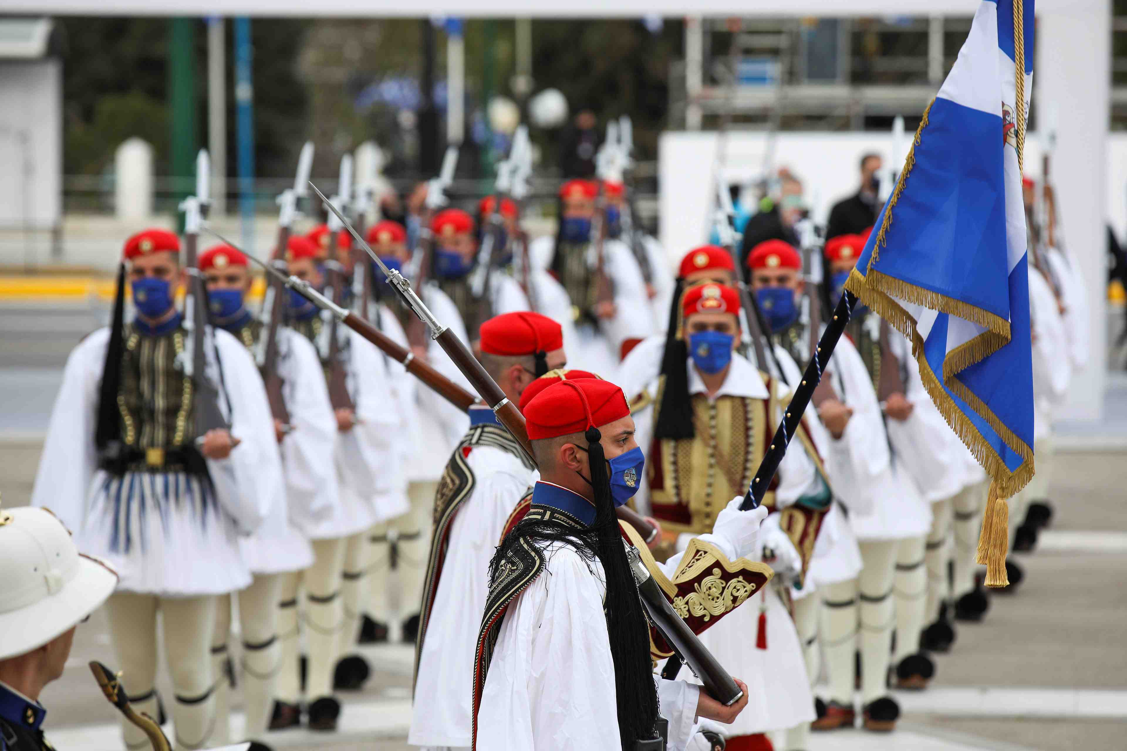 La grece celebre les 200 ans de sa guerre d'independance contre l'empire ottoman