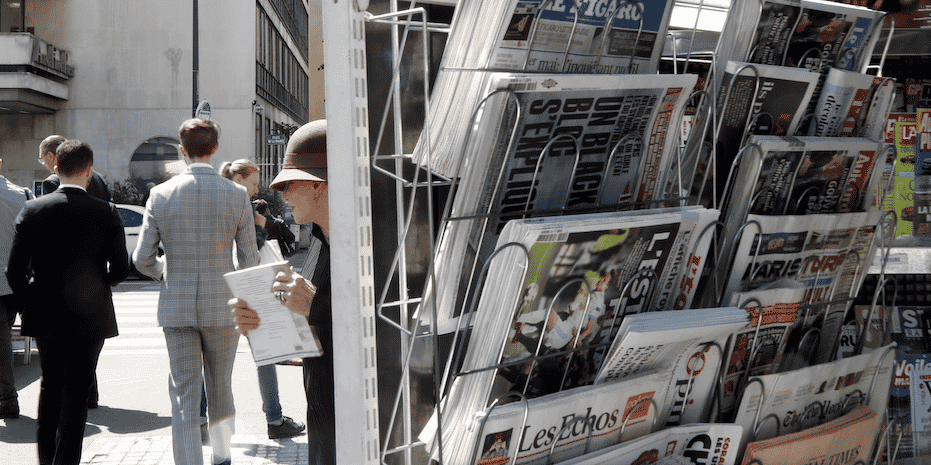 Presstalis assure la distribution des quotidiens nationaux et de 60% de la presse magazine.