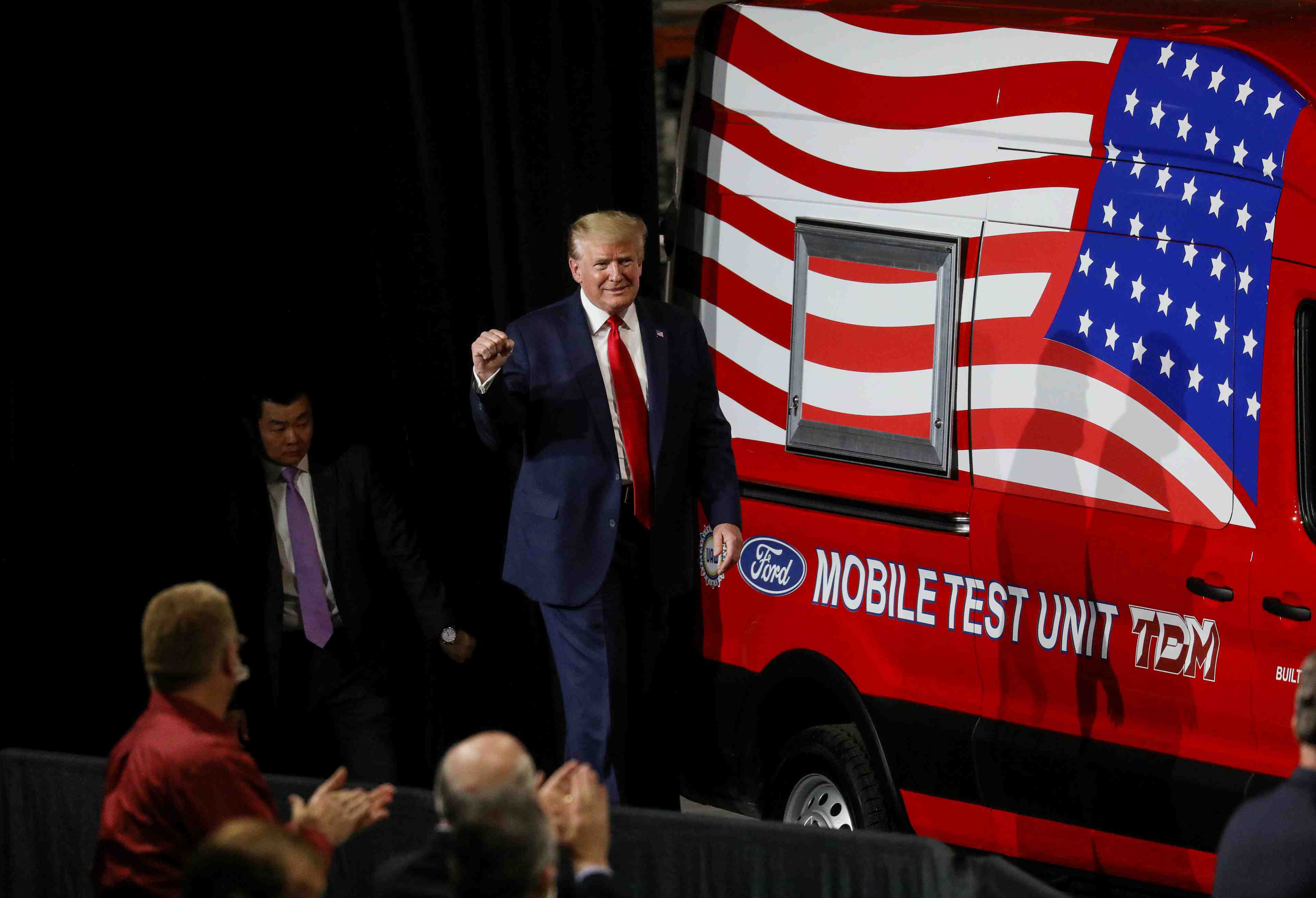 Trump impatient de repartir en campagne pour la presidentielle du 3 novembre