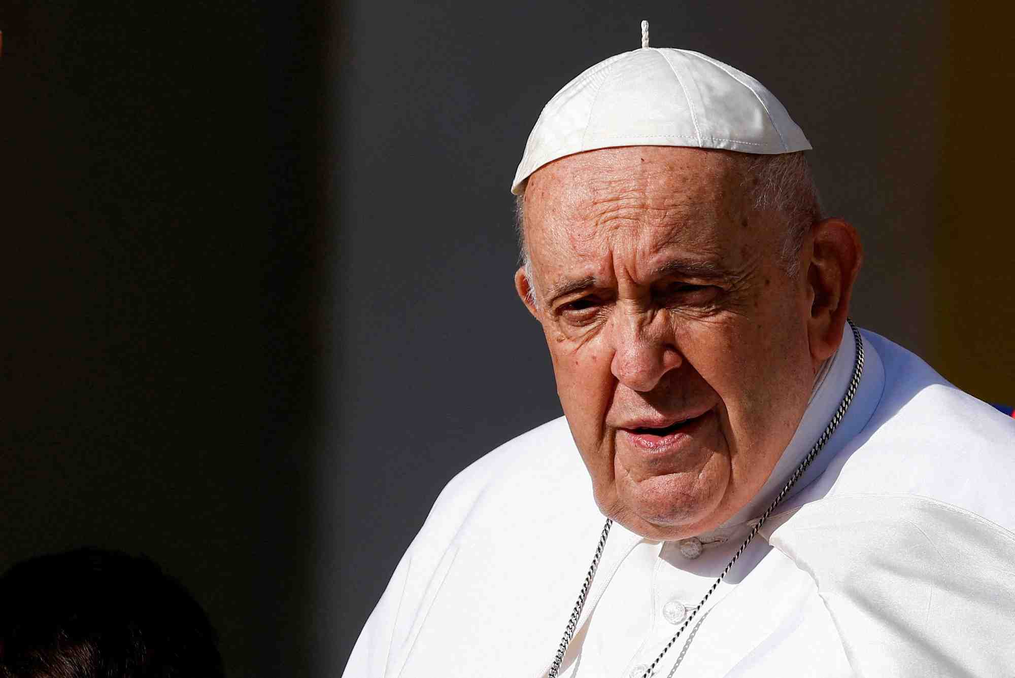 Photo d'archives: le pape francois tient une audience hebdomadaire au vatican