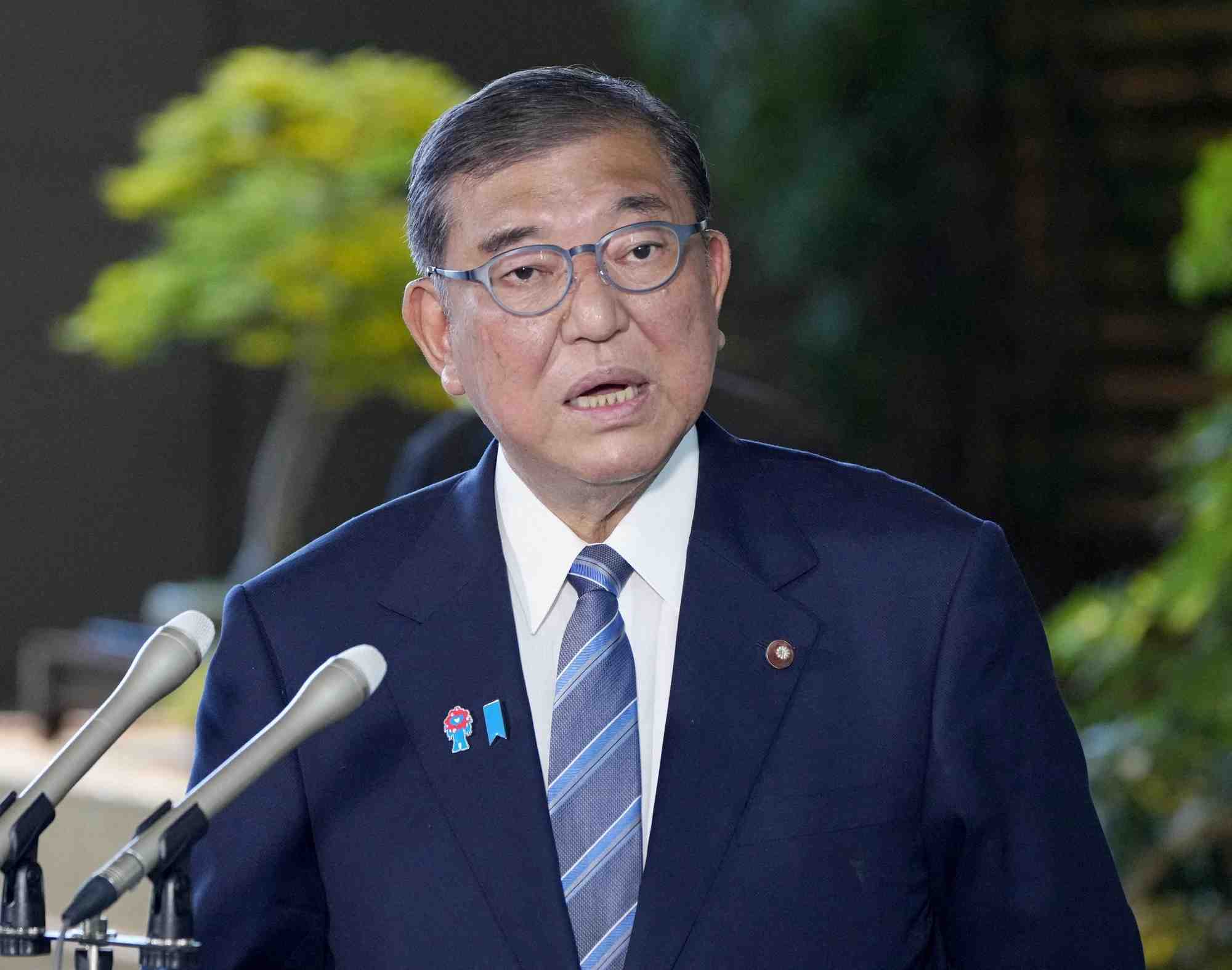 Malgré une remontée récente dans les sondages, Shigeru Ishiba faisait l'objet de critiques internes persistantes.