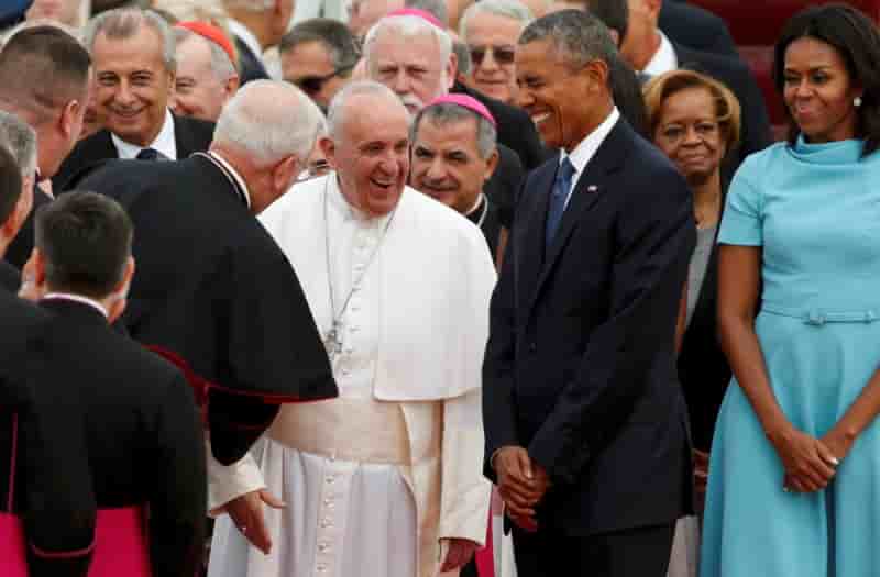 Le pape a washington