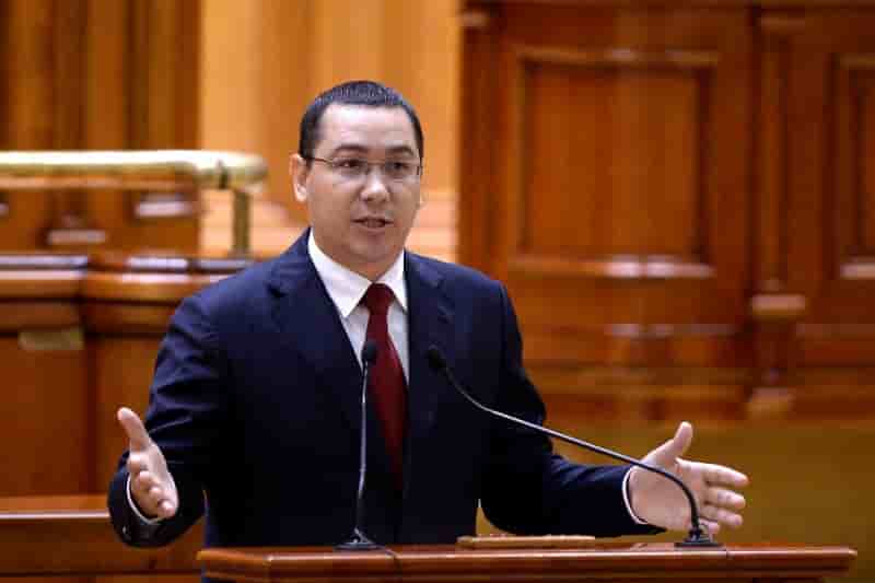 Demission du premier ministre roumain victor ponta