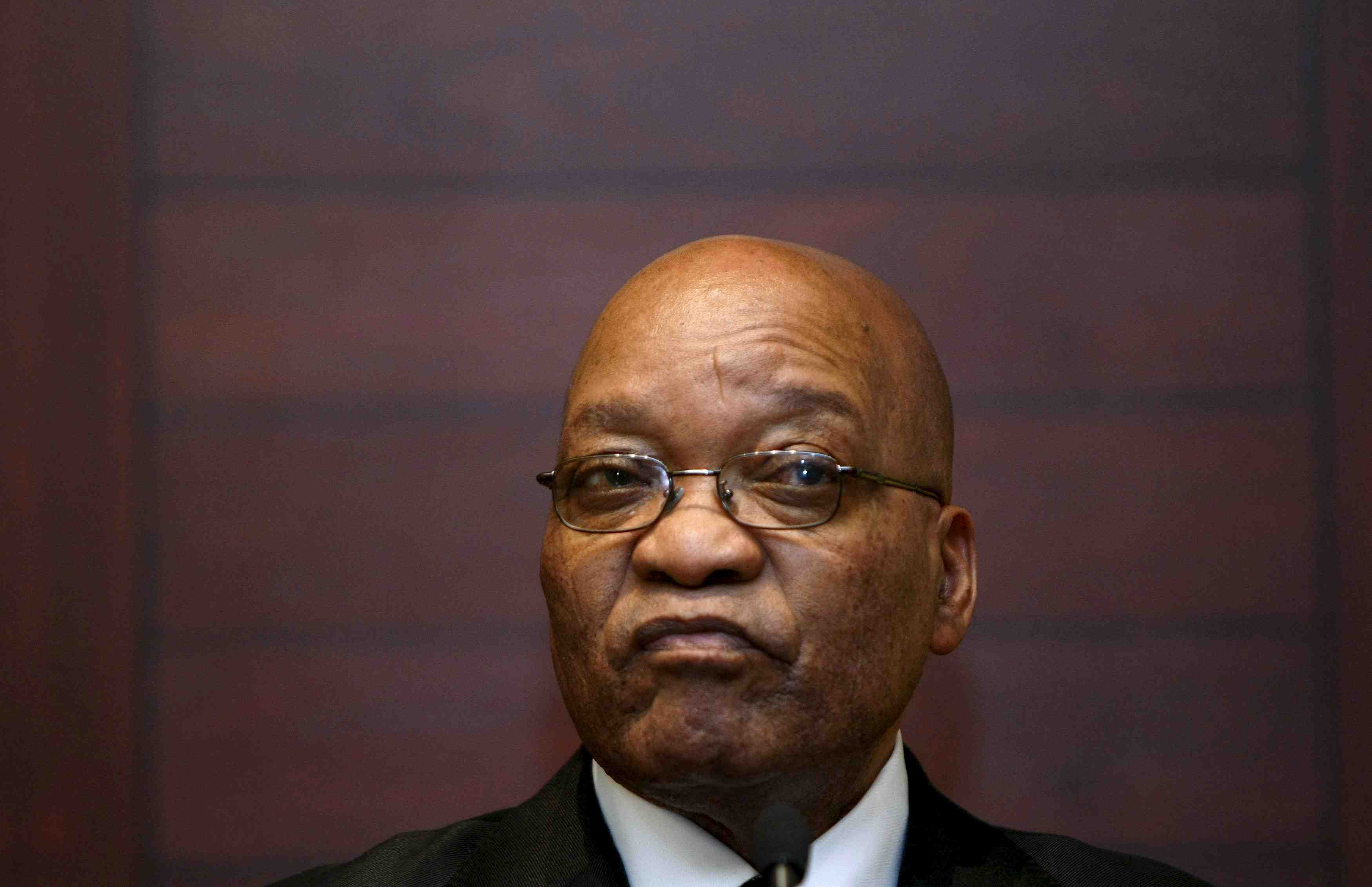 Le president sud-africain jacob zuma en iran