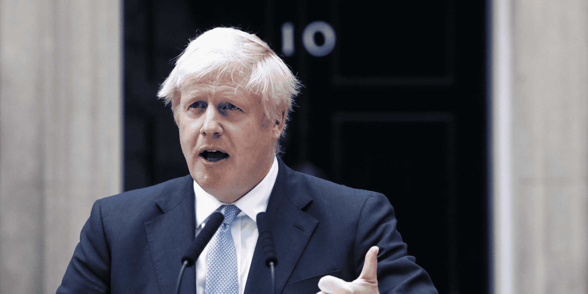 Le Premier ministre britannique Boris Johnson