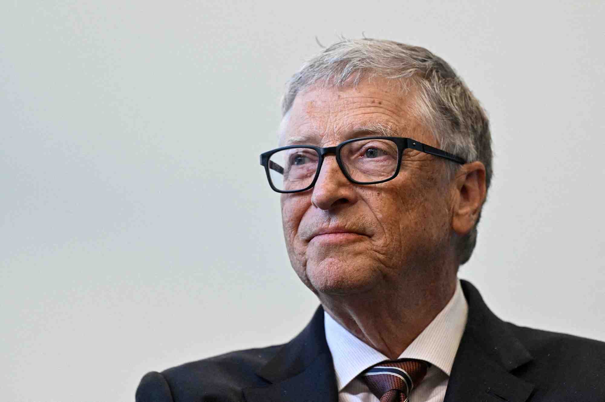 Le fondateur de microsoft, bill gates, a londres