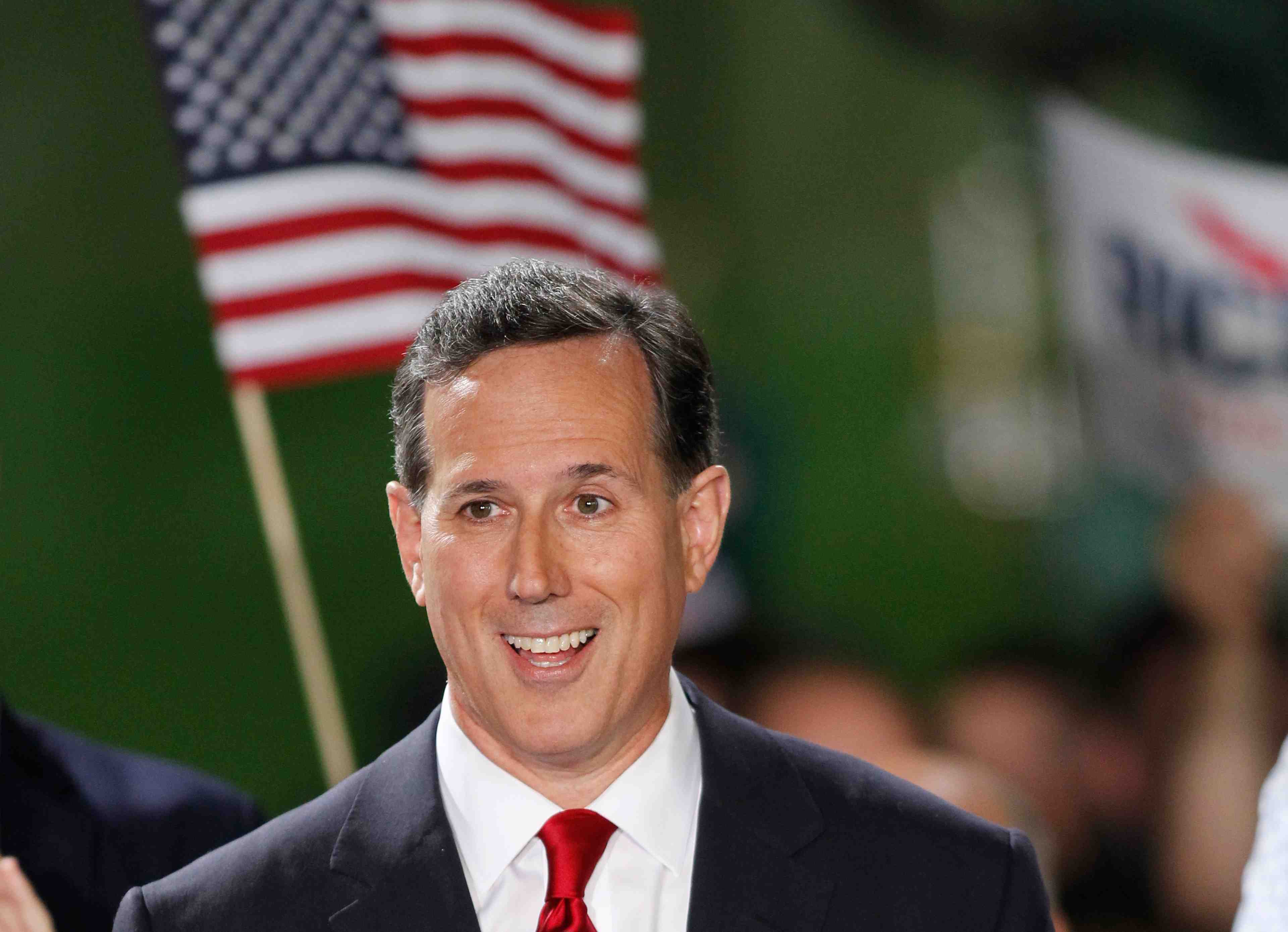 Rick santorum, candidat a l'investiture republicaine americaine