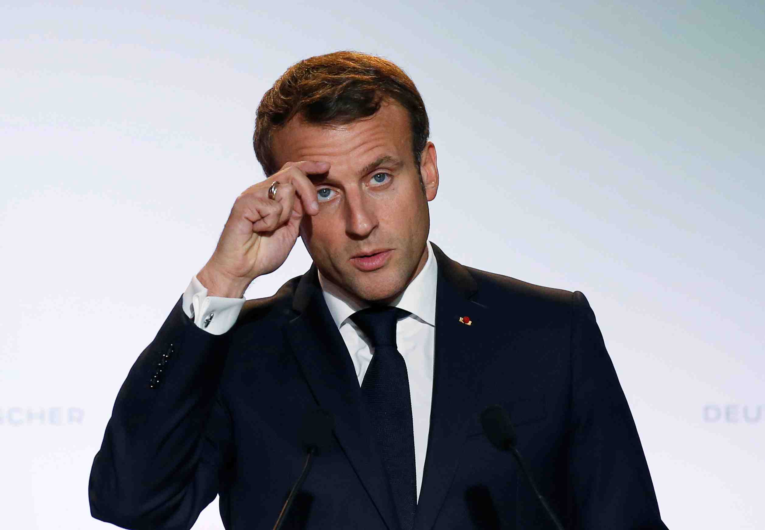 Brexit: macron veut croire qu'"un accord est en train d'etre finalise"