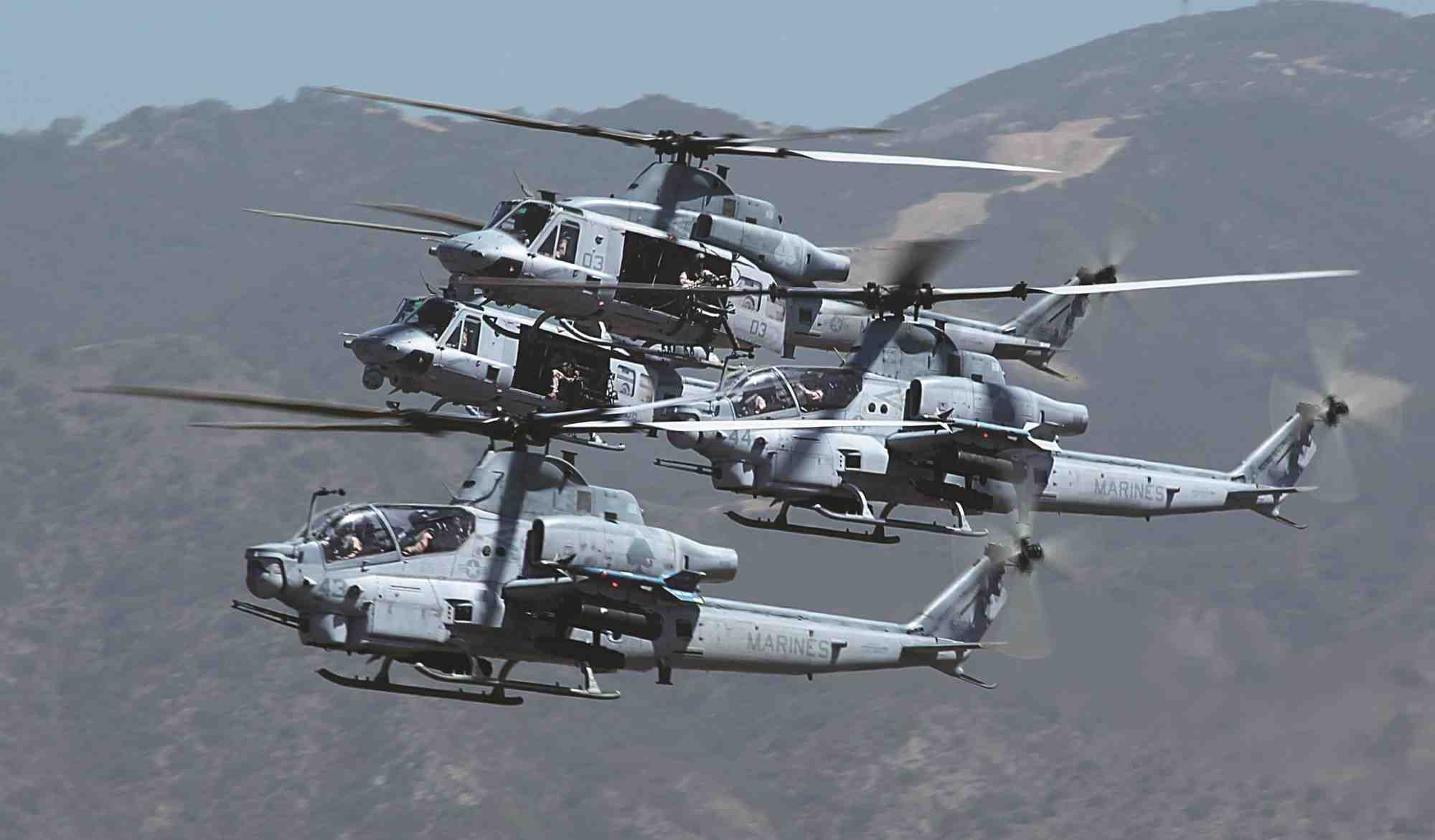 L'hélicoptère d'attaque AH-1Z de Bell est en compétition pour équiper la Philippine Air Force