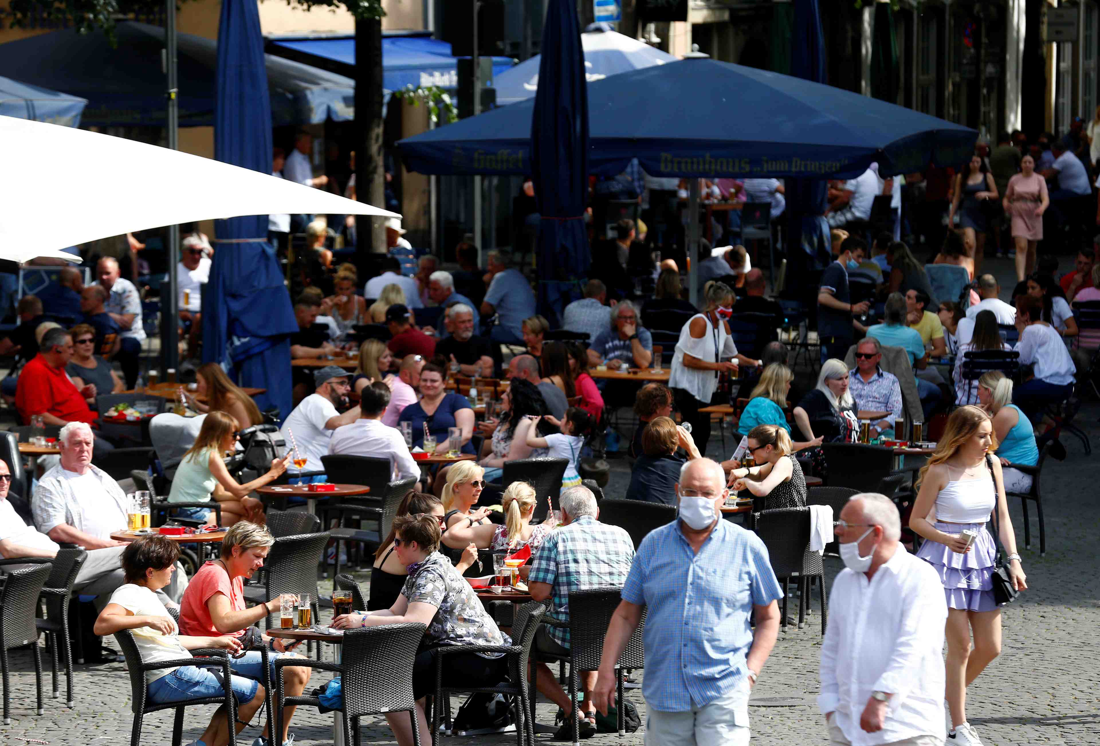 Coronavirus: plus de 450 nouvelles contaminations en allemagne