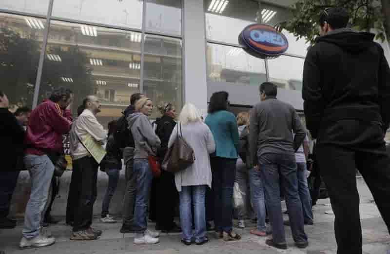 Le taux de chômage en Grèce revient à 26,7% en janvier
